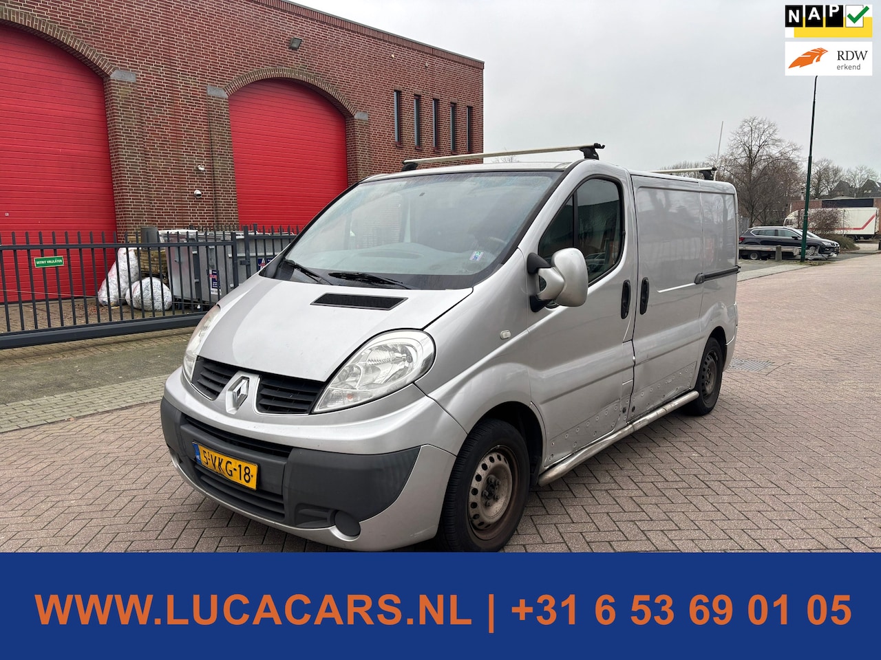 Renault Trafic - 2.0 dCi T27 L1H1 AIRCO 2X SCHUIFDEUR - AutoWereld.nl