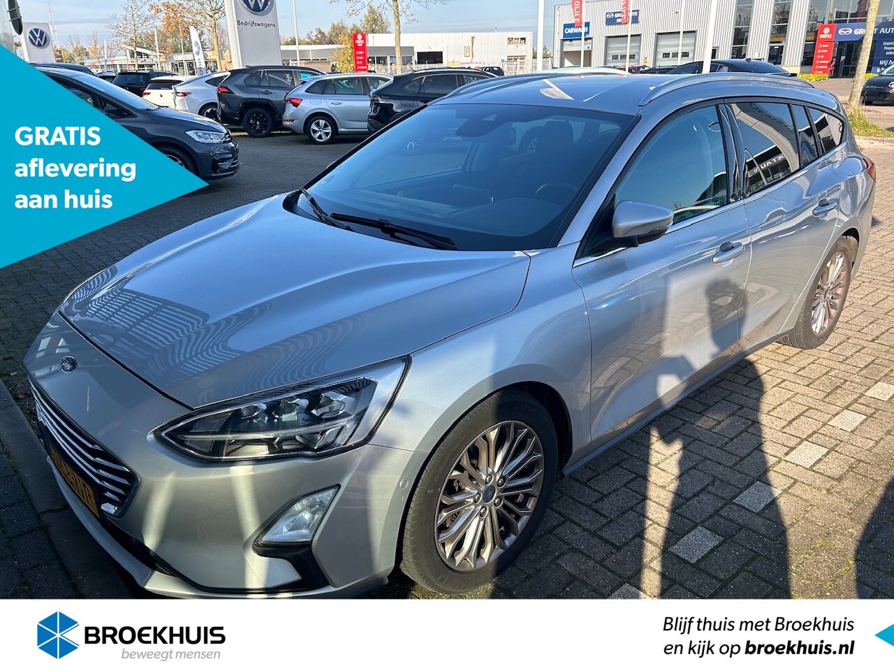 Ford Focus Wagon - 1.0 EcoBoost Titanium Business | Winter Pakket | AGR-Stoelen | Trekhaak | B&O | Full LED | - AutoWereld.nl