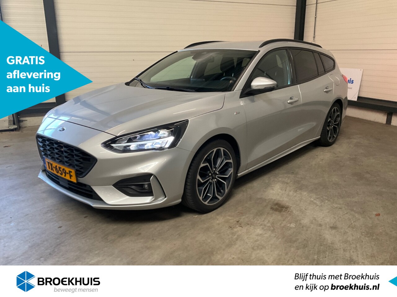 Ford Focus Wagon - 1.0 EcoBoost ST Line Business | Trekhaak | Clima | Keyless | Full LED | 18 Inch | - AutoWereld.nl