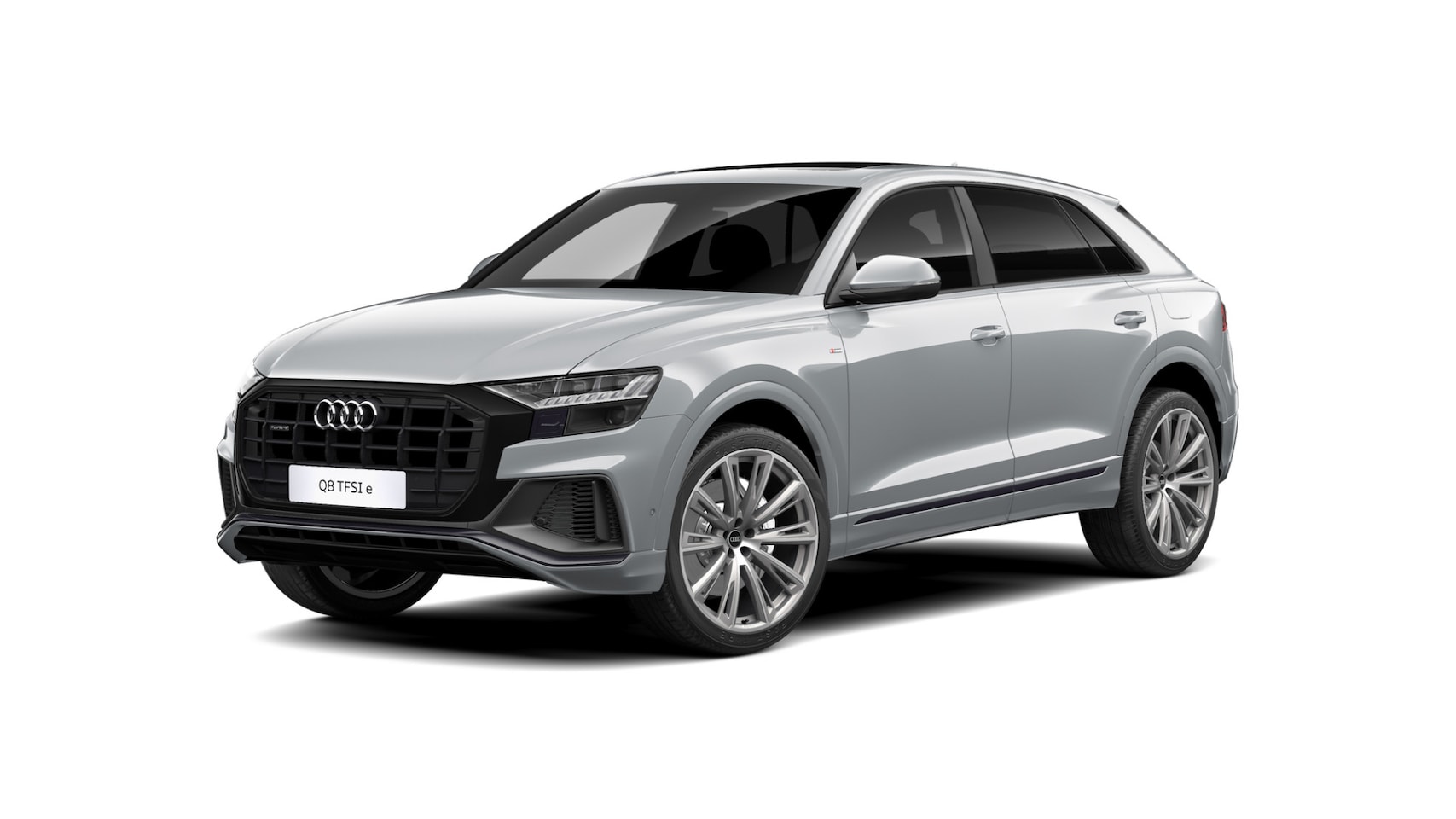 Audi Q8 - 55 TFSIe S-Line Pano S-Stoelen B&O Nachtzicht Matrix HUD Plug in Hybride - AutoWereld.nl