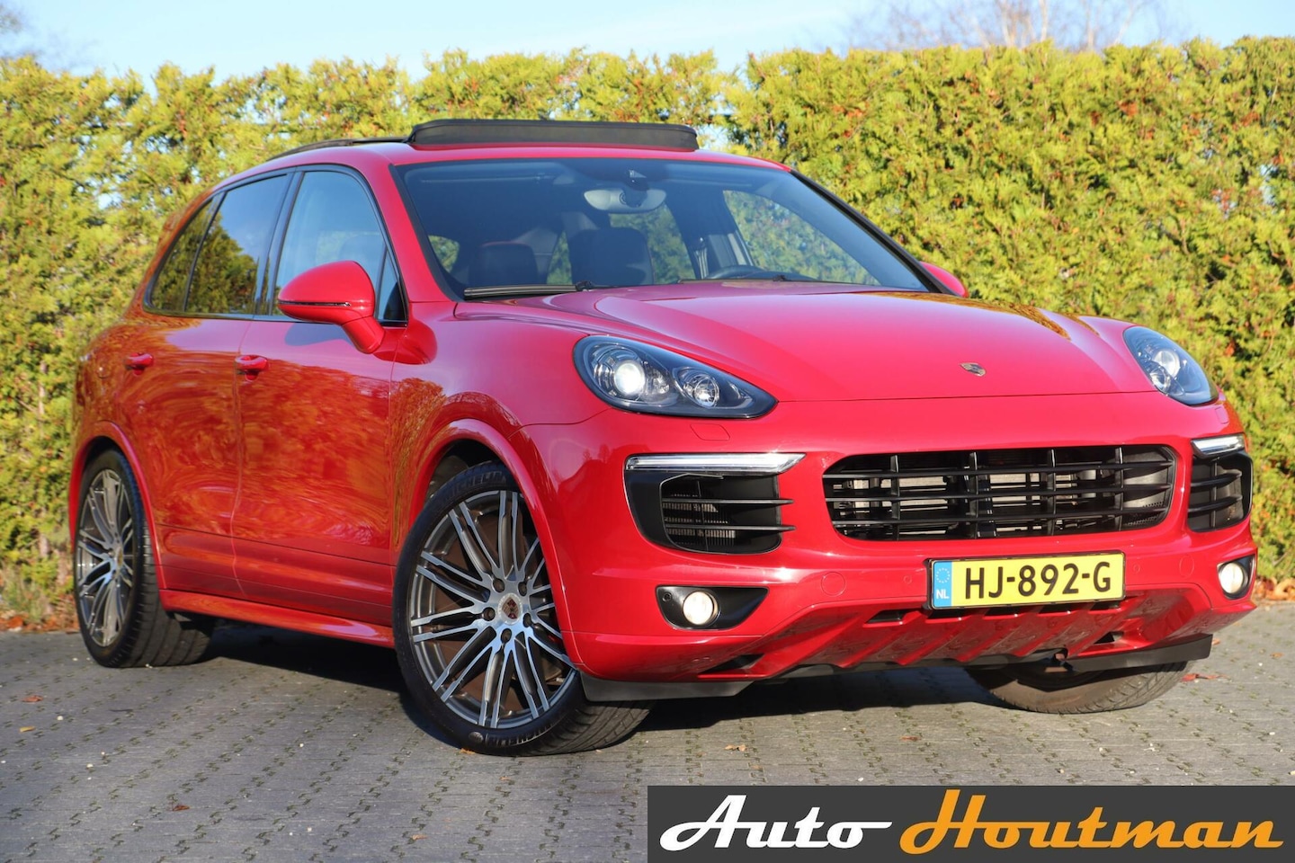 Porsche Cayenne - 3.0 S E-Hybrid Sport Chrono Cruise|Luchtvering|Panoschuifdak|Leder|360 camera|Trhk|Memory - AutoWereld.nl