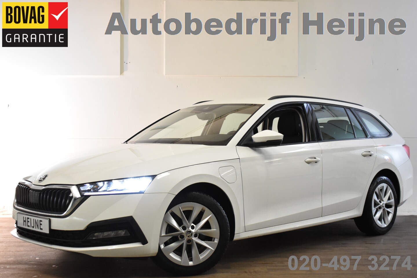 Skoda Octavia Combi - 1.4 TSI iV 204PK PHEV BUSINESS EDITION ECC/APP-CONNECT/LMV*** - AutoWereld.nl