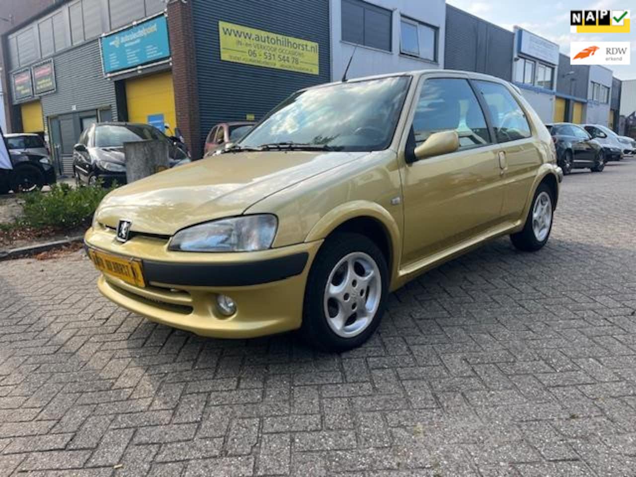 Peugeot 106 - 1.4 XS Premium 1.4 XS Premium, Leuke Nederlandse auto, nap pas, nw uitlaat enz , uitsluitend op telefonis - AutoWereld.nl