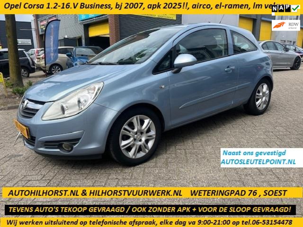 Opel Corsa - 1.2-16V 1.2-16V , Nederlandse auto, Van particulier, nette auto! inruil bespreekbaar! - AutoWereld.nl