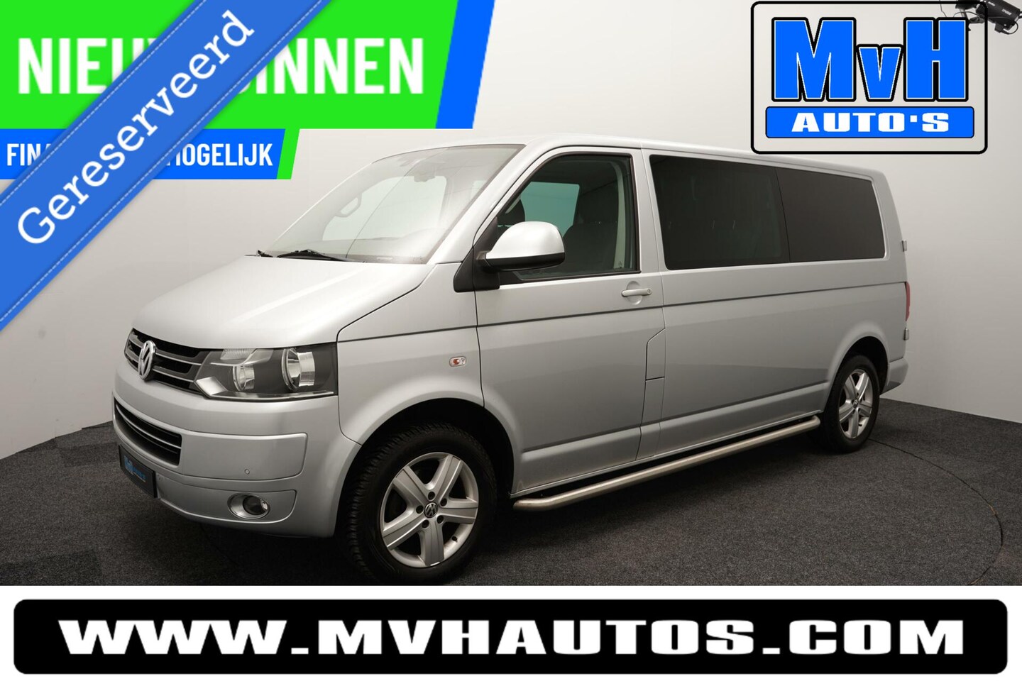 Volkswagen Transporter - 2.0 TDI L2H1 DC|MARGE|TREKH|CRUISE|NAP - AutoWereld.nl