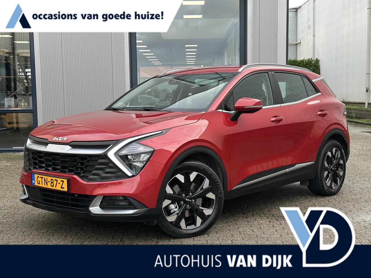 Kia Sportage - 1.6 T-GDi Plug-in Hybrid AWD DynamicLine | Cruise Adaptief/19-inch/LED/Camera - AutoWereld.nl