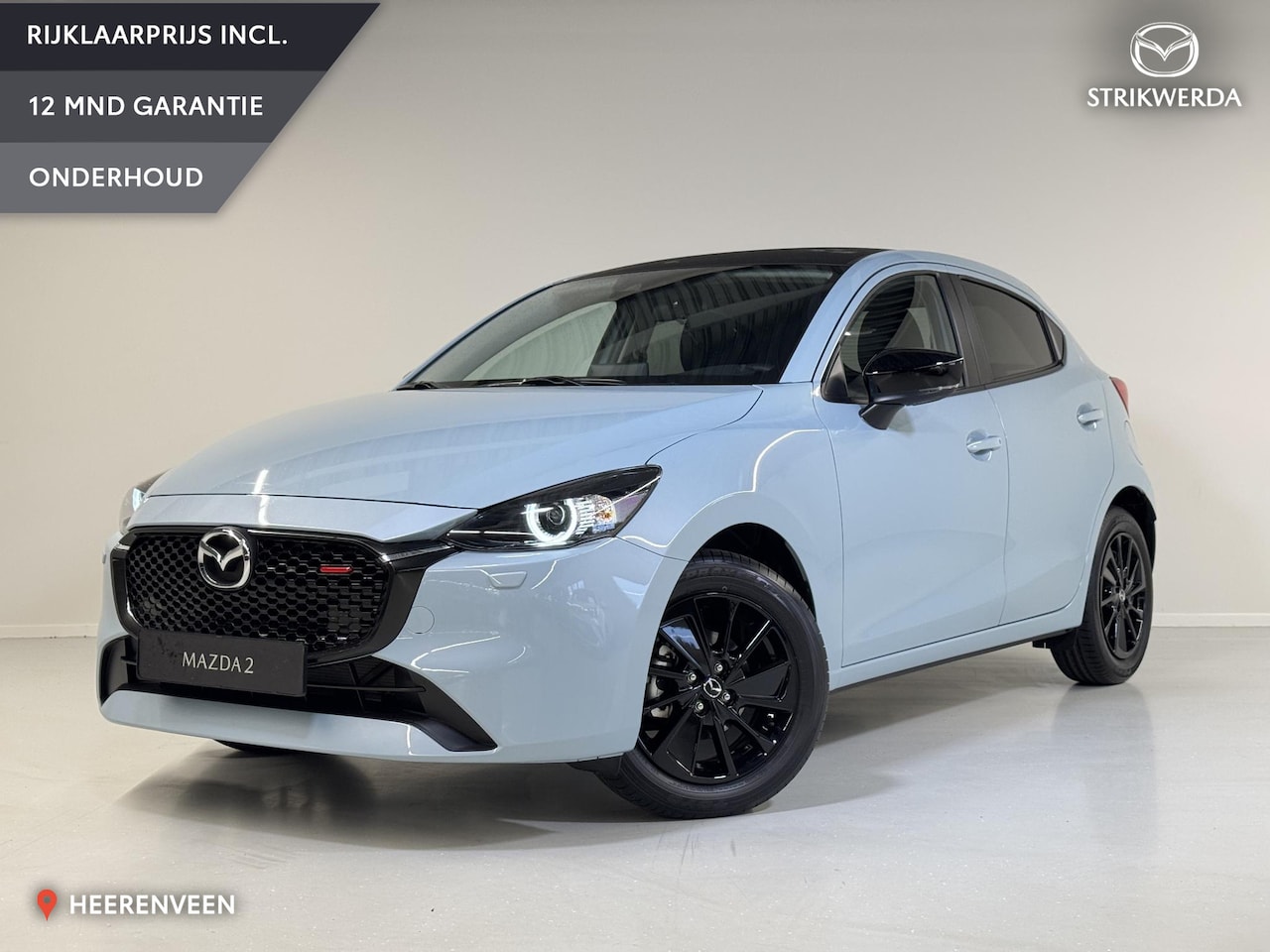 Mazda 2 Hybrid - 1.5 e-SkyActiv-G 90 Homura Two-tone | Carbon look | Voorraad - AutoWereld.nl