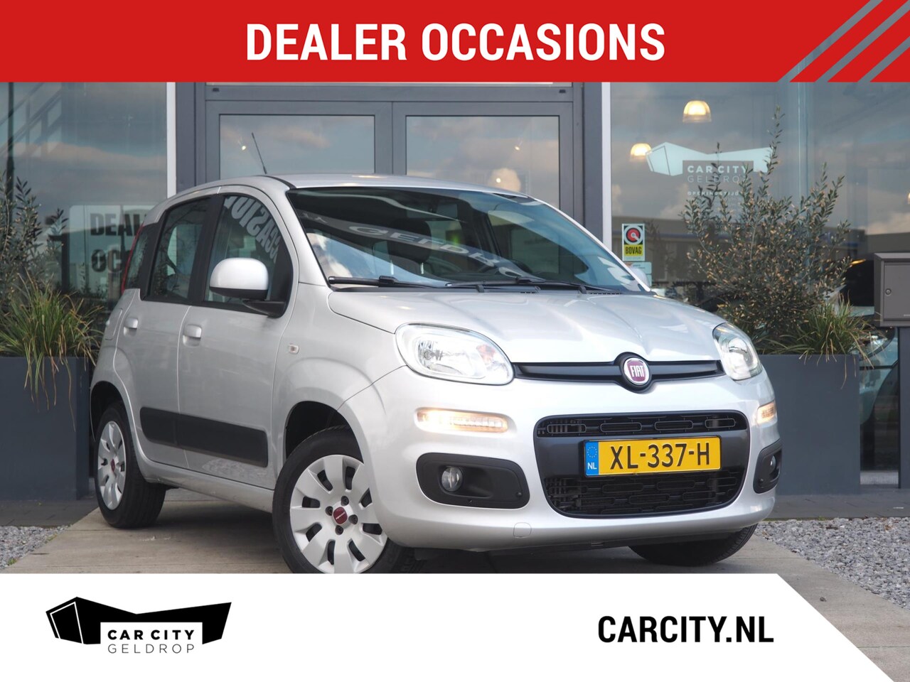 Fiat Panda - 0.9 TwinAir Turbo Lounge / Bluetooth / USB / Stuurbediening / Airco - AutoWereld.nl