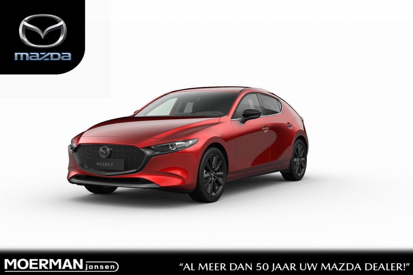 Mazda 3 - 2022 Hatchback e-Skyactiv G 150 6MT Homura | 7-inch digitale meterset | Achteruitrijcamera - AutoWereld.nl