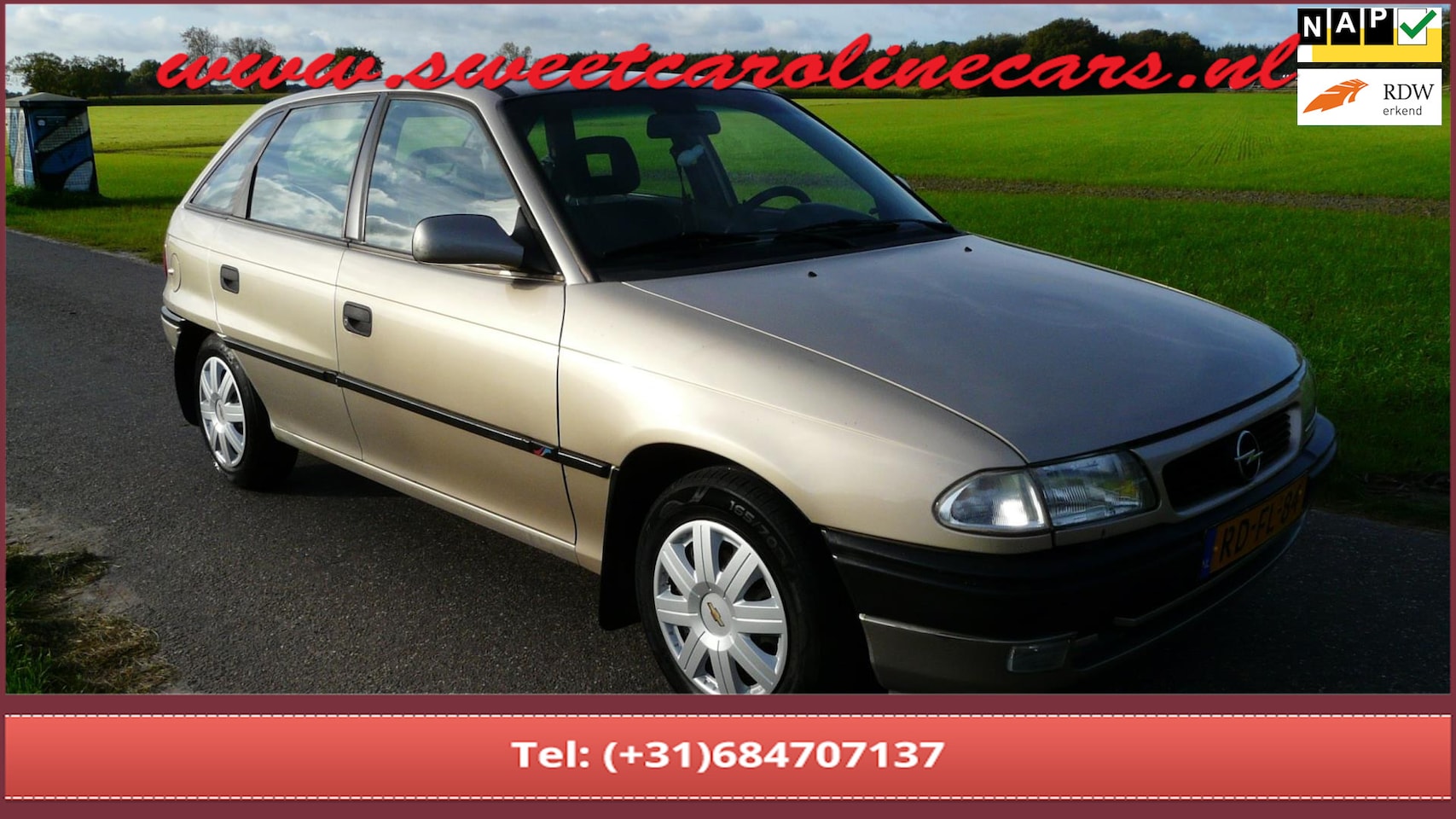 Opel Astra - 1.6i Season 1997, Youngtimer!,Automaat,Airco,Stuurpomp,NIEUWE APK! - AutoWereld.nl