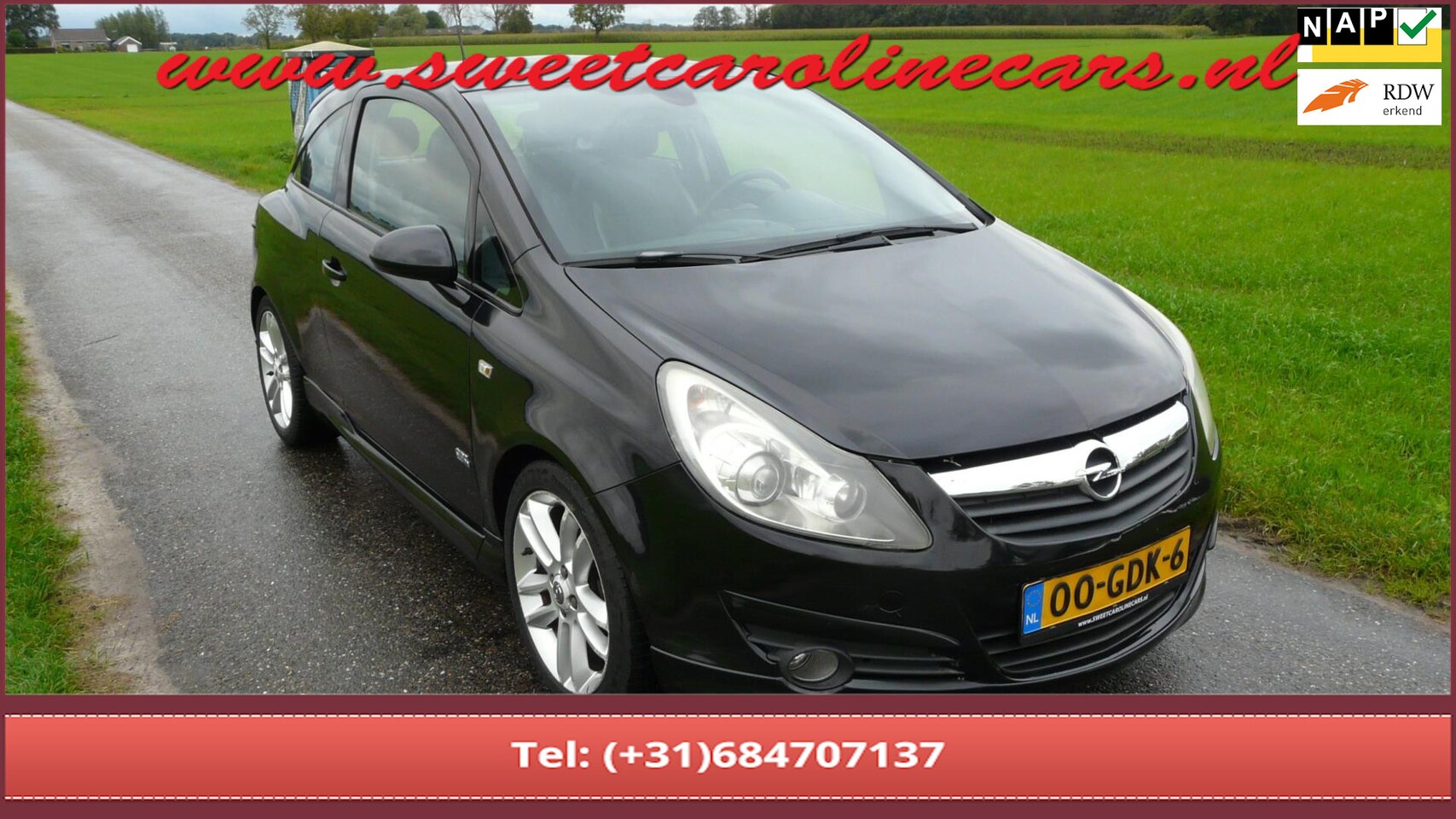 Opel Corsa - 1.4-16V Cosmo 2008 OPC-line,Airco,Panoramadak,Cruise,,Lmv's,Dubbel Din BT-audio - AutoWereld.nl