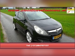 Opel Corsa - 1.4-16V Cosmo 2008 OPC-line, Airco, Panoramadak, Cruise, , Lmv's, Dubbel Din BT-audio