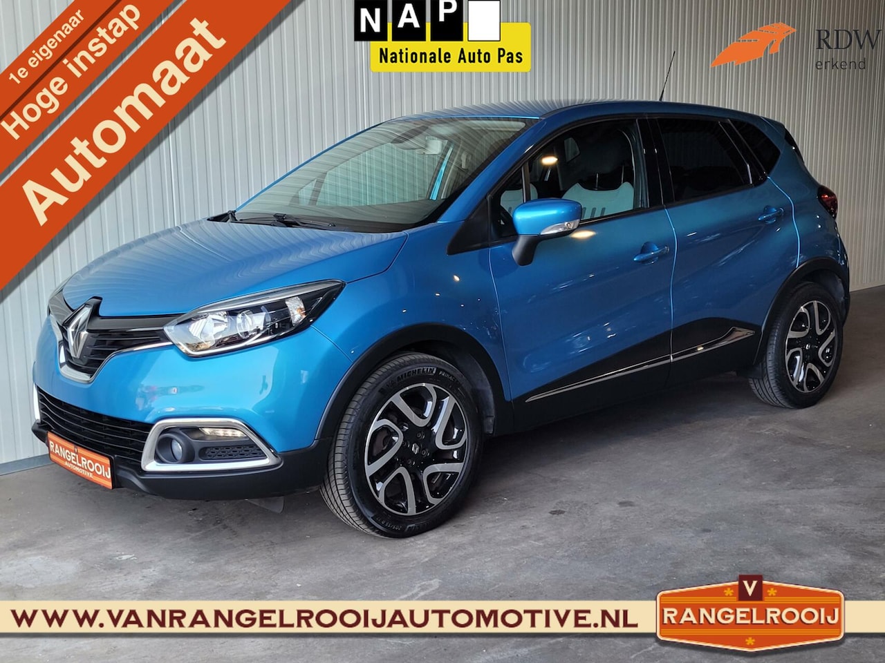 Renault Captur - 1.2 Dyn. Aut., 1e eig., airco, cruise, 17" lmv, navi - AutoWereld.nl