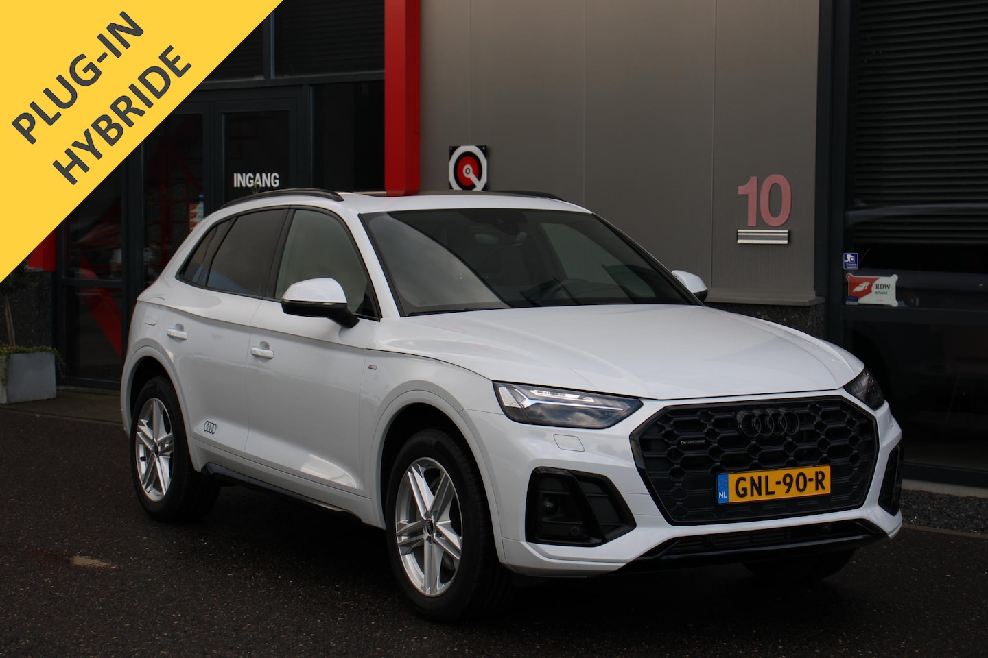 Audi Q5 - 50 TFSI e S edition S-LINE, HYBRID, 35DKM, PANODAK, MASSAGE - AutoWereld.nl