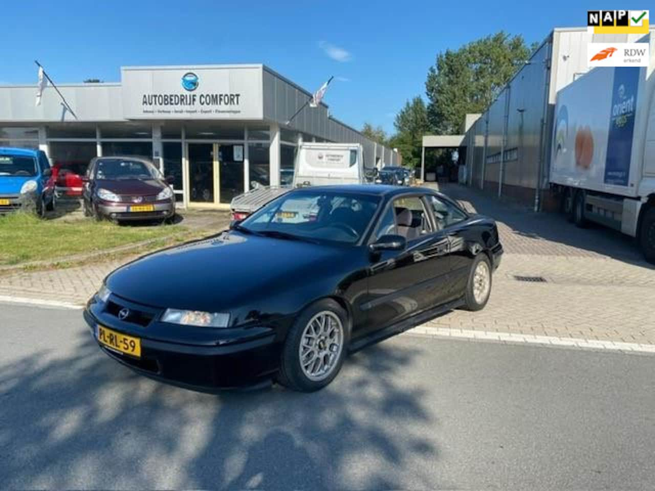 Opel Calibra - 2.5i V6. ZEER NETJES / LAGE KM-STAND! - AutoWereld.nl