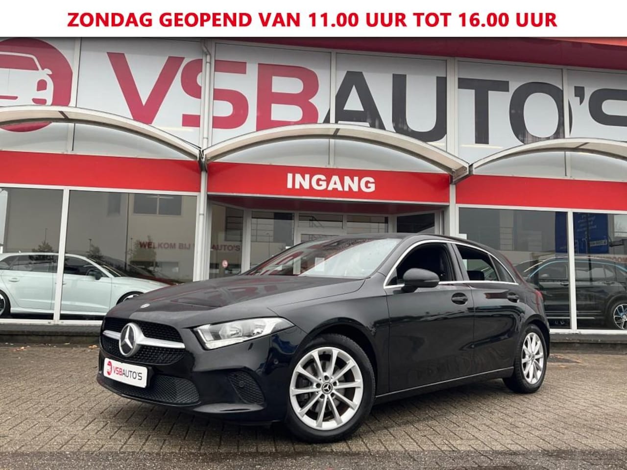 Mercedes-Benz A-klasse - A200 AUT. 163PK NW-MODEL HALF-LEER NAVIGATIE AIRCO LMV PDC - AutoWereld.nl