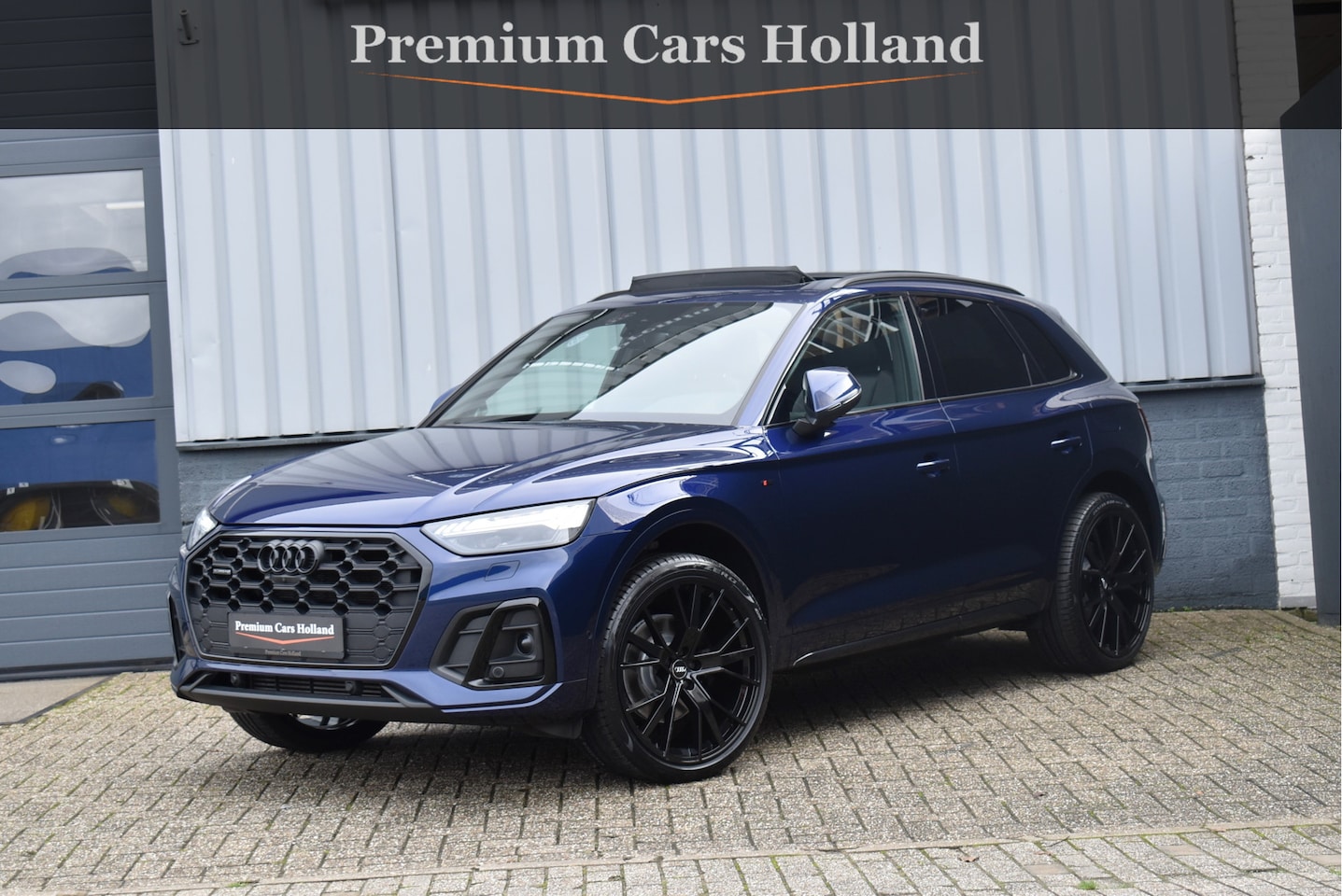 Audi Q5 SQ5 - 55 TFSI e S-Line 367 Pk Black Ed Pano Navi Leder 360 Camera Sfeer ACC Keyless 22 Inch SQ5 - AutoWereld.nl