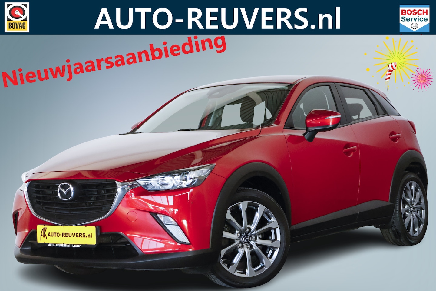 Mazda CX-3 - 2.0 SkyActiv-G 120 SkyLease GT / Navi / Clima / Camera - AutoWereld.nl