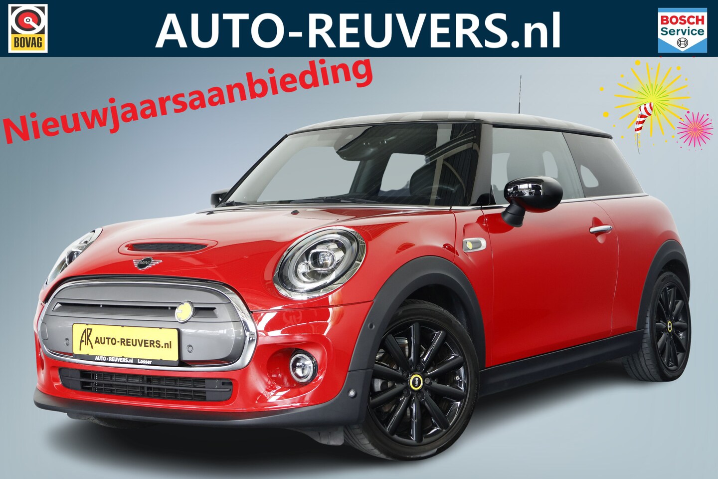 MINI Mini-Electric - SE MINI Yours 33 kWh / Leder / HUD / Navi / Harmankardon - AutoWereld.nl