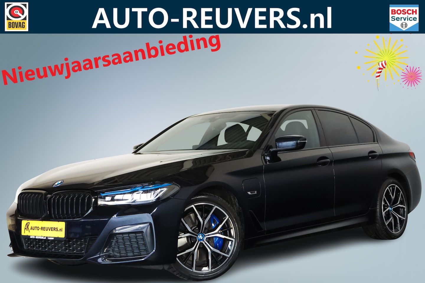 BMW 5-serie - 545e xDrive M-Sport / Leder / Navi / Carplay / DAB / Harman Kardon - AutoWereld.nl