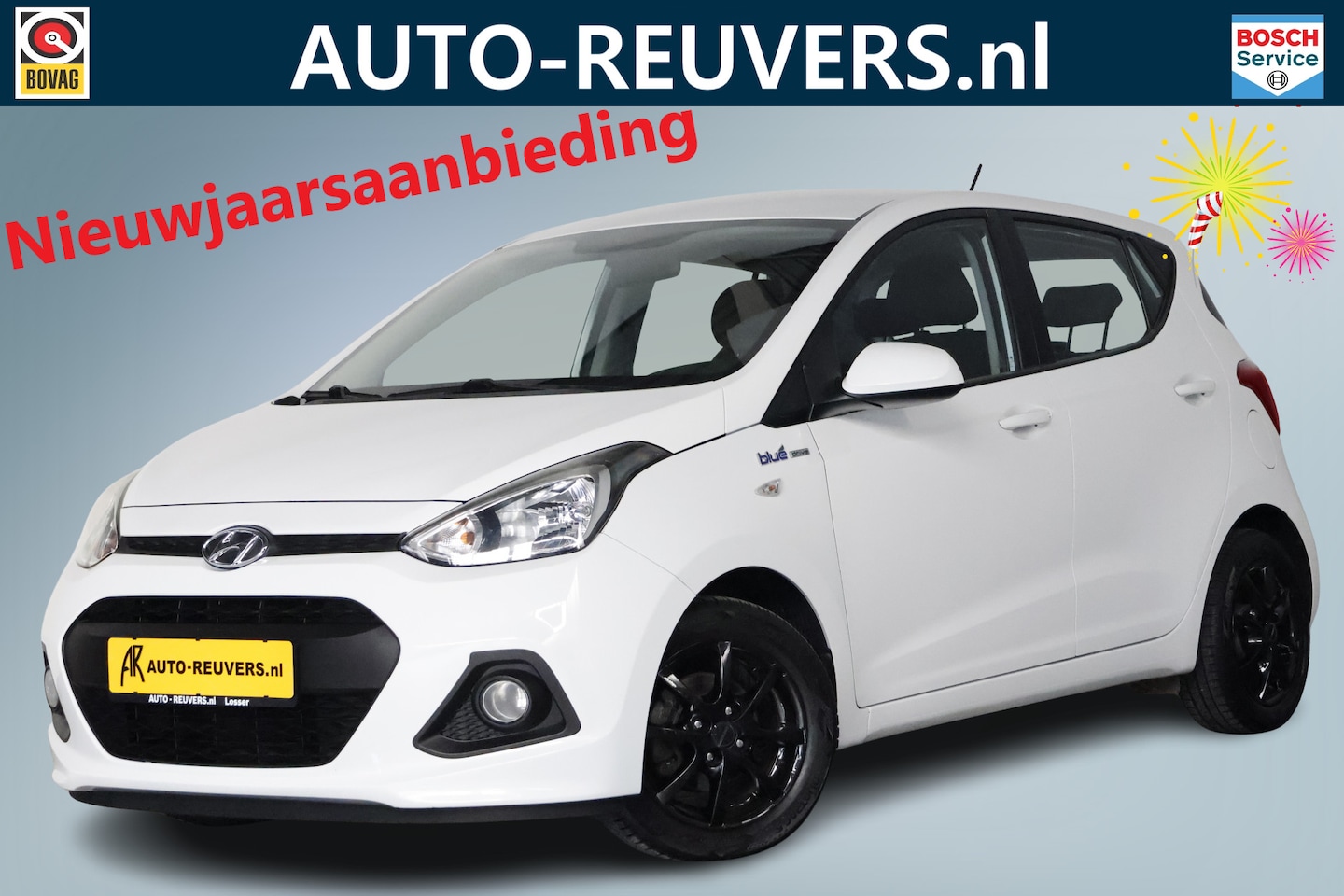 Hyundai i10 - 1.0i i-Motion Comfort / Cruisecontrol / Clima / Allseason / Lichtmetaal - AutoWereld.nl