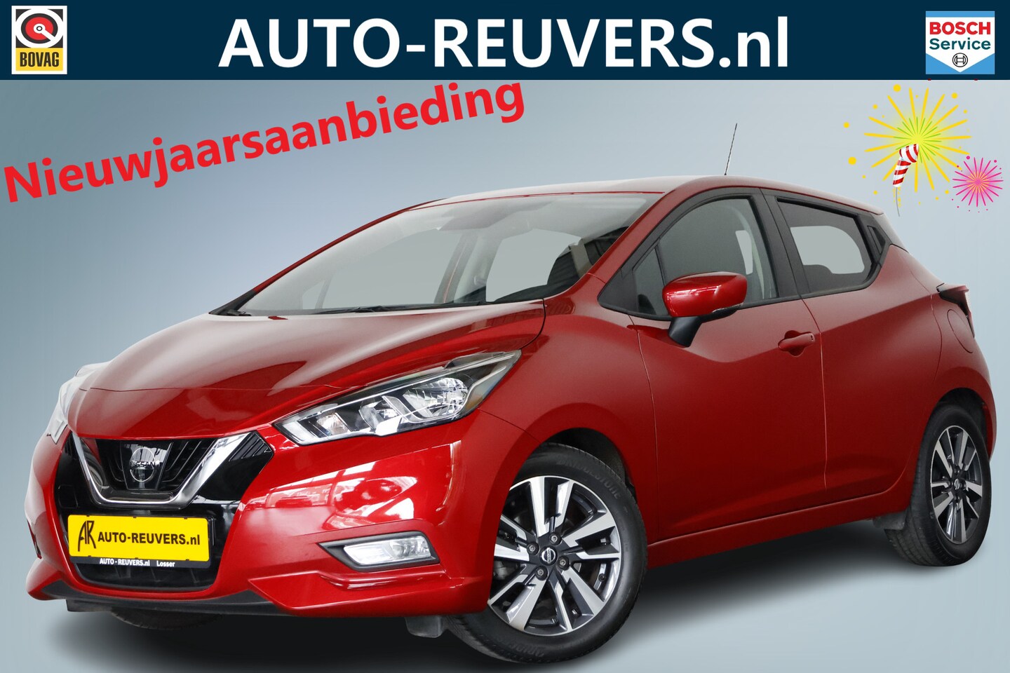 Nissan Micra - 1.0 IG-T Visia / Camera / Navi / ECC / Carplay / Cruise Control - AutoWereld.nl