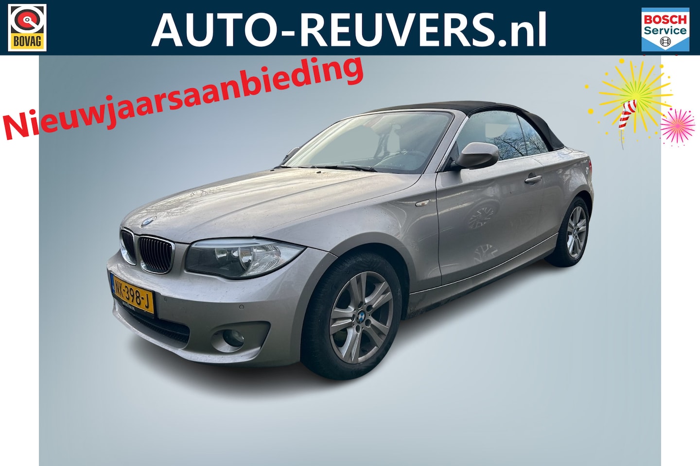 BMW 1-serie Cabrio - 118i High Executive / Leder / Automaat / Allseason - AutoWereld.nl