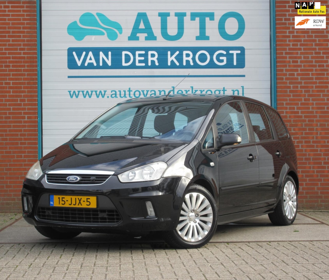 Ford C-Max - 1.8-16V Titanium Flexifuel 1.8-16V Titanium Flexifuel, Trekhaak, Airco, APK 6-25 - AutoWereld.nl