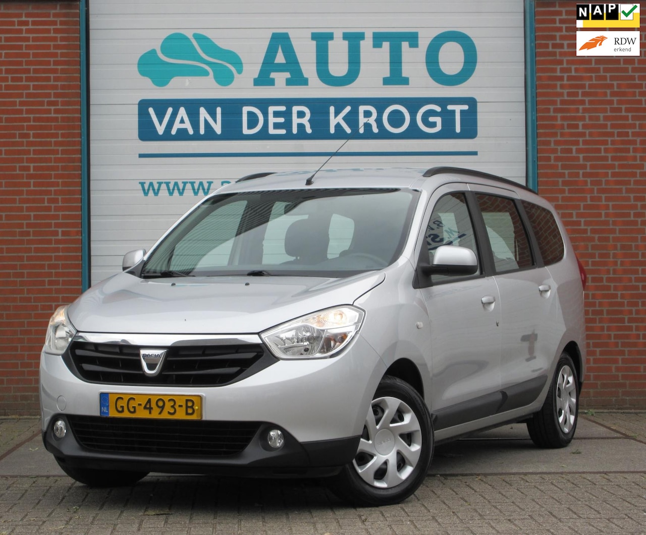 Dacia Lodgy - 1.2 Tce Lauréate 5p. 1.2 TCe Lauréate 5p., 1e Eig, Airco, Cruise, Navi, APK 7-25 - AutoWereld.nl