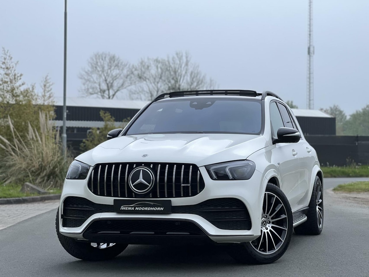 Mercedes-Benz GLE-Klasse - 350 de 4MATIC AMG Panoramadak|Burmester® |Luchtvering|Carbon|Camera 360°|Head-up|TV|Keyles - AutoWereld.nl