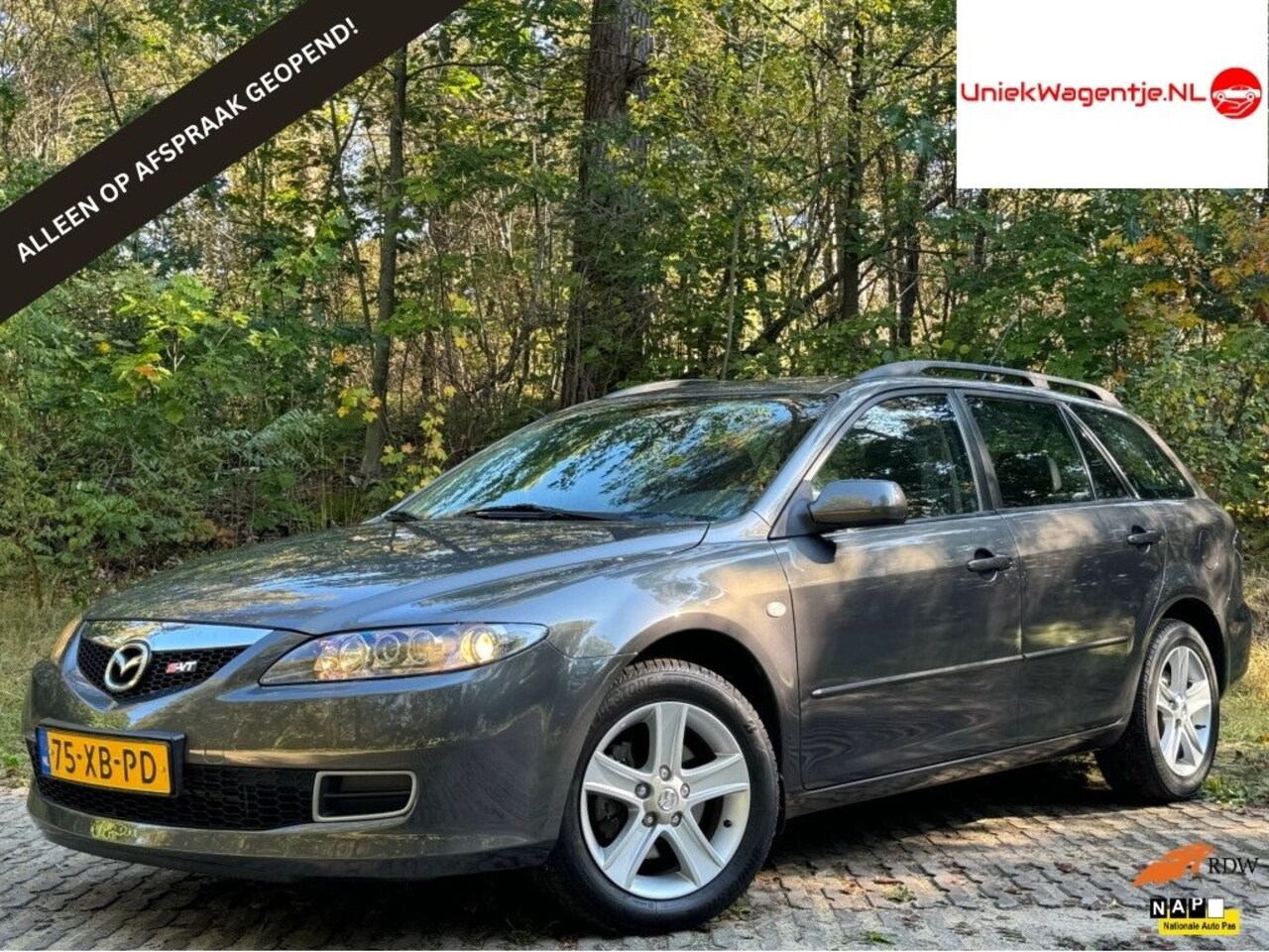 Mazda 6 Sportbreak - 2.0i AUTOMAAT | 1E EIGENAAR! | DEALER OH! - AutoWereld.nl