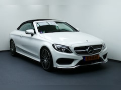 Mercedes-Benz C-klasse Cabrio - 180 Premium Plus. Burmester, 19"LMV, Half Leer, Stoelverw, Led Koplampen