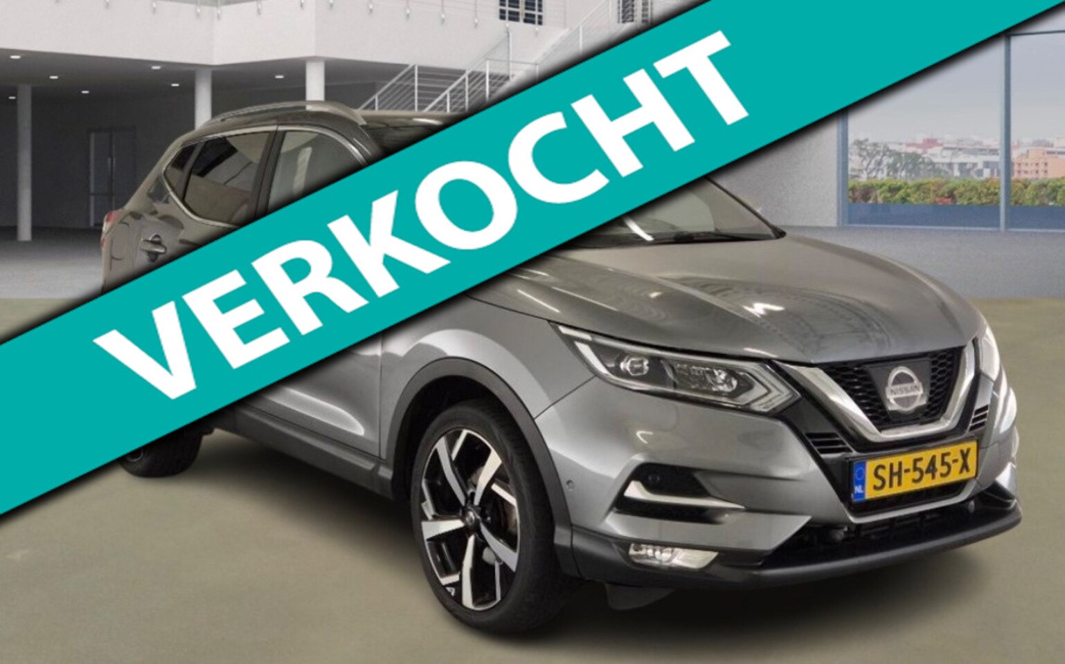 Nissan Qashqai - 1.2 Tekna + VOL OPTIES/Leer/Cam/Aut/Pano/1eig/NL - AutoWereld.nl