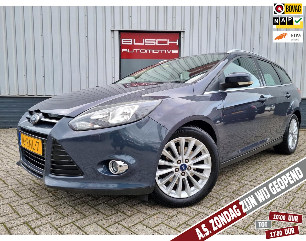 Ford Focus Wagon - 1.6 EcoBoost Titanium | VAN 2e EIGENAAR | - AutoWereld.nl