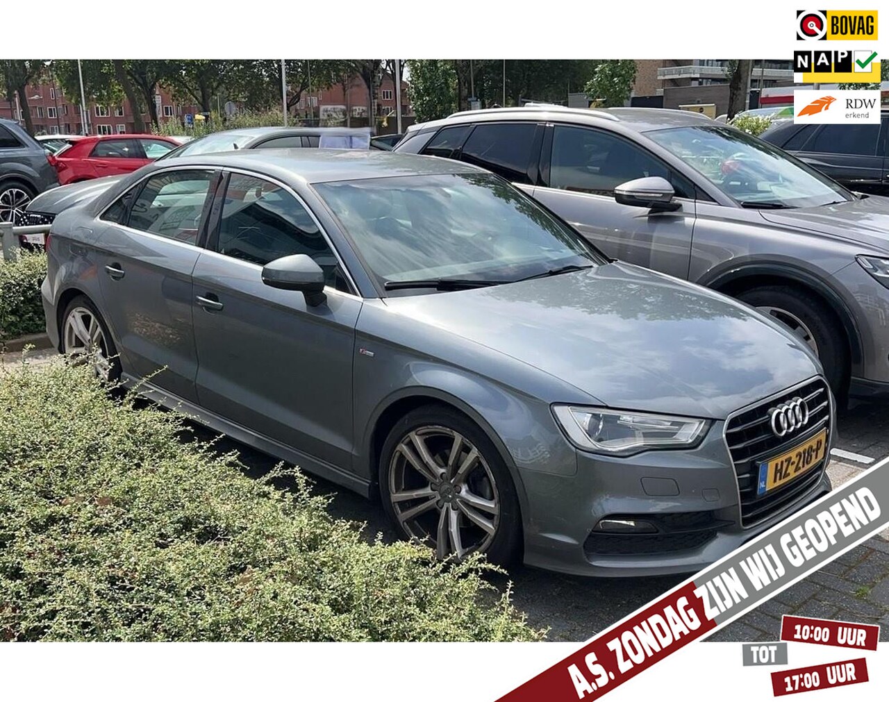 Audi A3 Limousine - 1.4 TFSI CoD Adrenalin Sport 1.4 TFSI CoD Adrenalin Sport 150 pk S-LINE - AutoWereld.nl