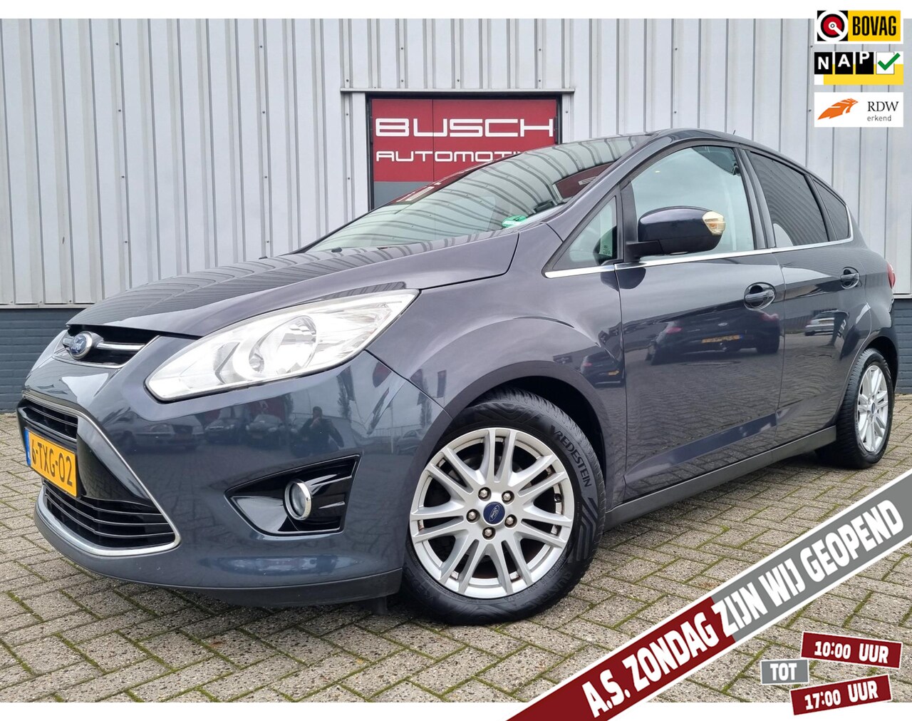 Ford C-Max - 1.0 Titanium | VAN 2e EIGENAAR | CRUISE CONTROL | - AutoWereld.nl