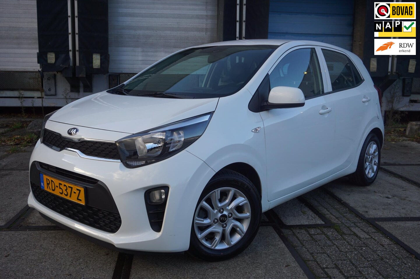 Kia Picanto - 1.0 CVVT EconomyPlusLine * Airco * Navi * LM velgen * - AutoWereld.nl