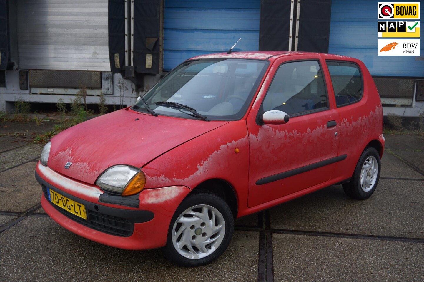 Fiat Seicento - 1100 ie Hobby 1100 ie Hobby - AutoWereld.nl