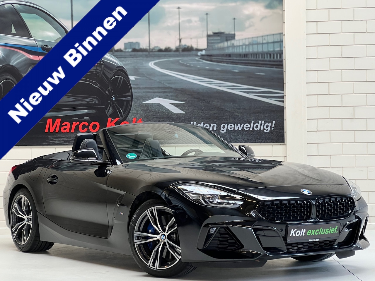 BMW Z4 Roadster - M40i High Executive 340PK Automaat / Head-Up / Navigatie / Camera / Harman Kardon / 18" M- - AutoWereld.nl