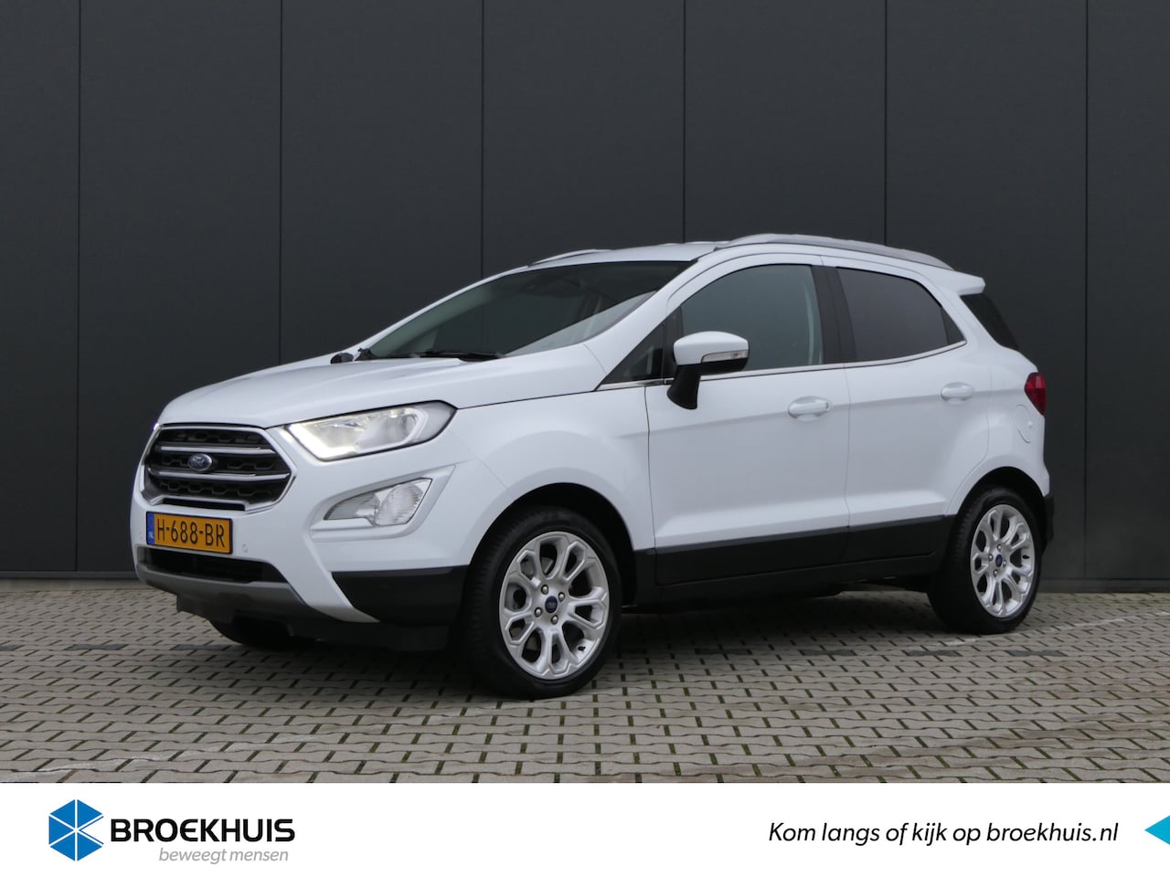 Ford EcoSport - 1.0 EcoBoost Titanium | Cruise control | Airco | Winter pack | Camera achter | Apple Carpl - AutoWereld.nl