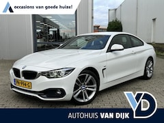 BMW 4-serie Coupé - 418i Executive | NL Auto/Voll.Historie/Leder/Navi/PDC V+A/Sportstoelen