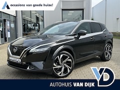 Nissan Qashqai - 1.3 MHEV Xtronic Tekna Plus | Volledig Leder/20"/Groot Navi/BOSE