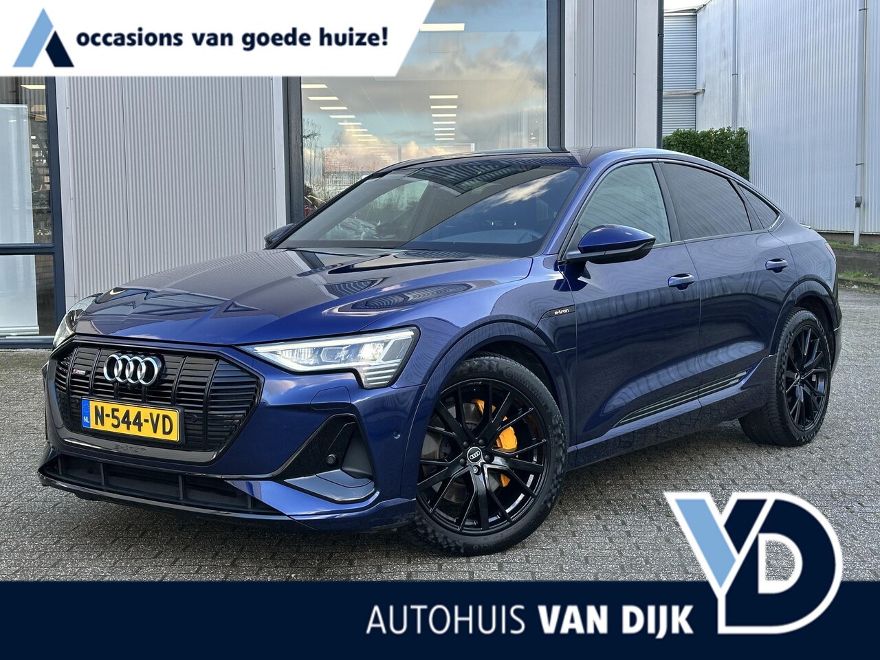 Audi e-tron Sportback - 55 quattro S Line 95 kWh !! NIEUWJAARSDEAL !! - AutoWereld.nl