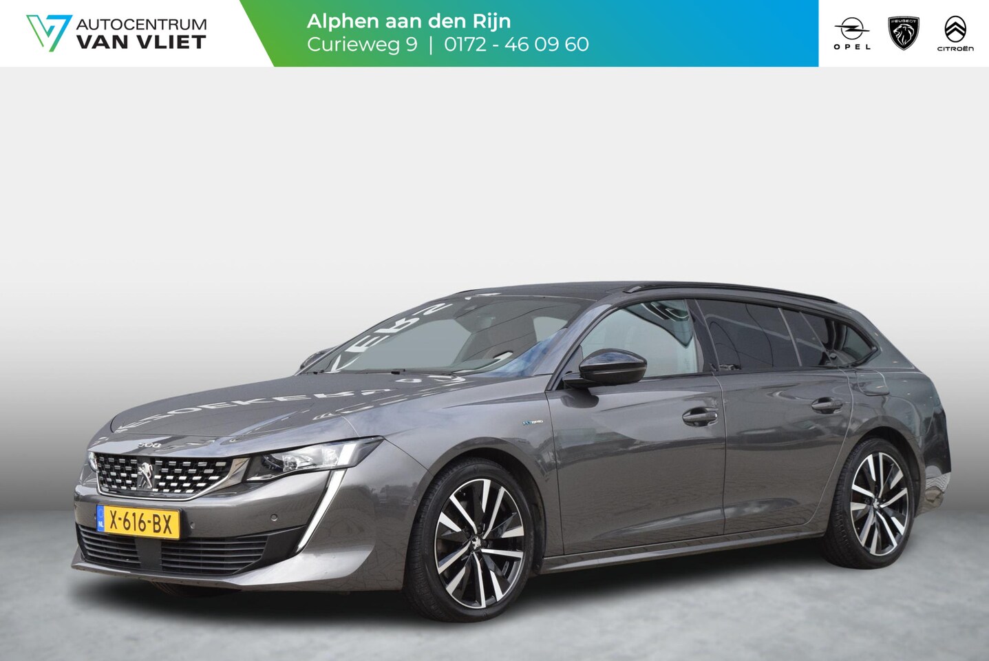 Peugeot 508 SW - 1.6 HYbrid 225pk GT Line NIGHT VISION - LEDER - MASSAGE - TREKHAAK! - AutoWereld.nl