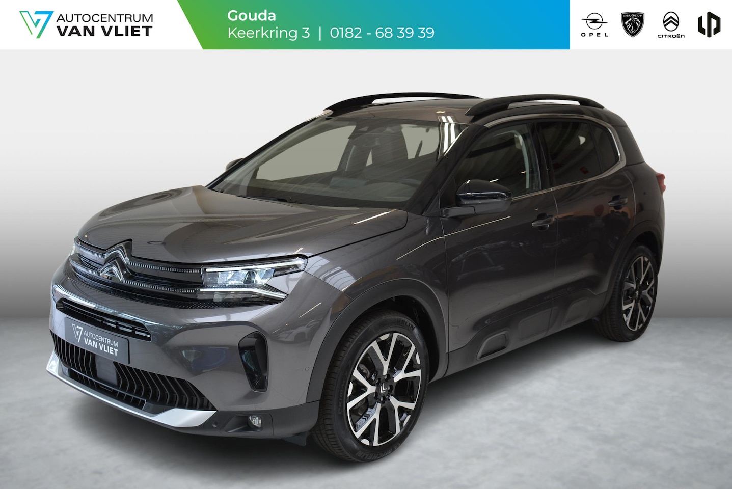 Citroën C5 Aircross - 1.2 Hybrid 136pk Automaat Shine | Handsfree Achterklep | - AutoWereld.nl