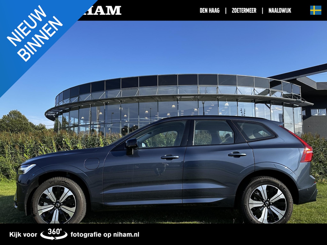 Volvo XC60 - T6 RECHARGE AWD PLUS DARK -PANO.DAK|POWER-SEATS|360°CAM|TREKHAAK - AutoWereld.nl