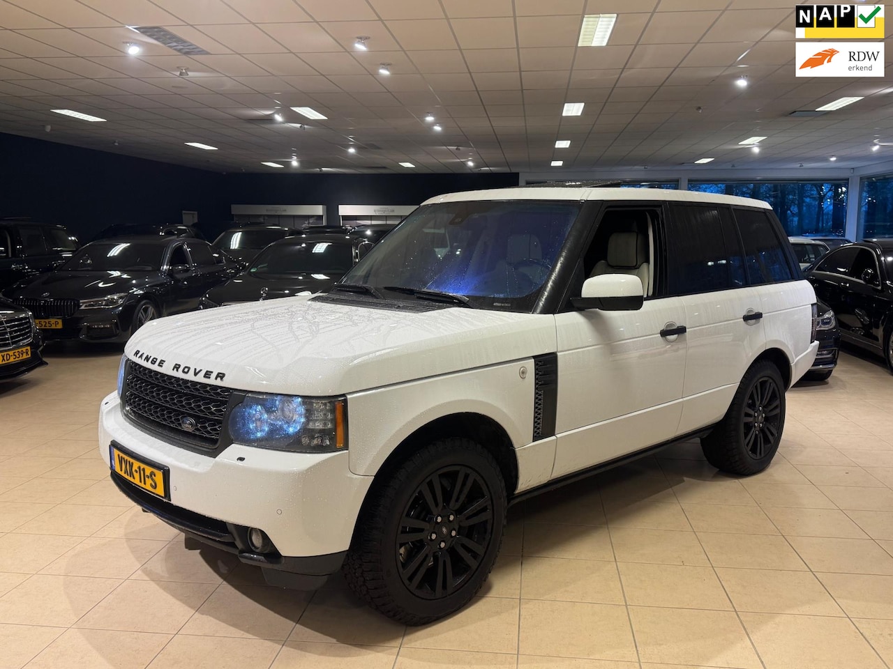 Land Rover Range Rover - 4.4 TDV8 AUTOBIOGRAPHY GRIJS KENTEKEN MARGE - AutoWereld.nl