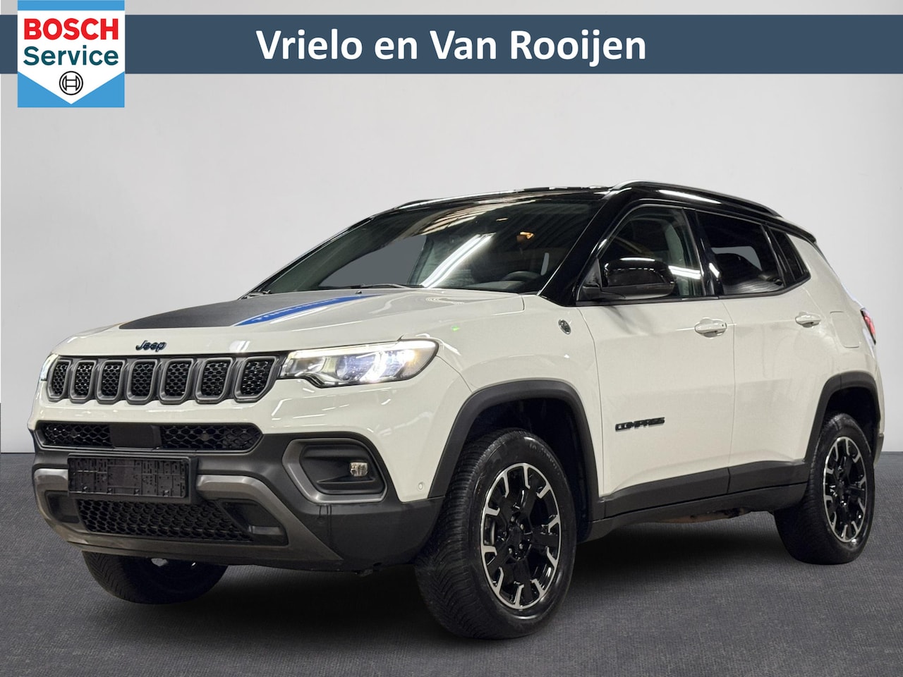 Jeep Compass - 4xe 240 Plug-in Hybrid Electric Trailhawk | Camera | ACC | Carplay | Cruise | LM velgen | - AutoWereld.nl