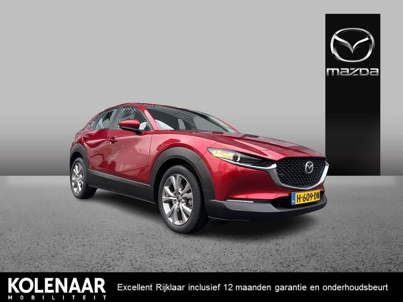 Mazda CX-30 - Automaat 2.0 e-Sky-X 180 Comfort /Dealeronderhouden/Navi/HUD/Adaptive/ECC/Keyless/CarPlay/ - AutoWereld.nl