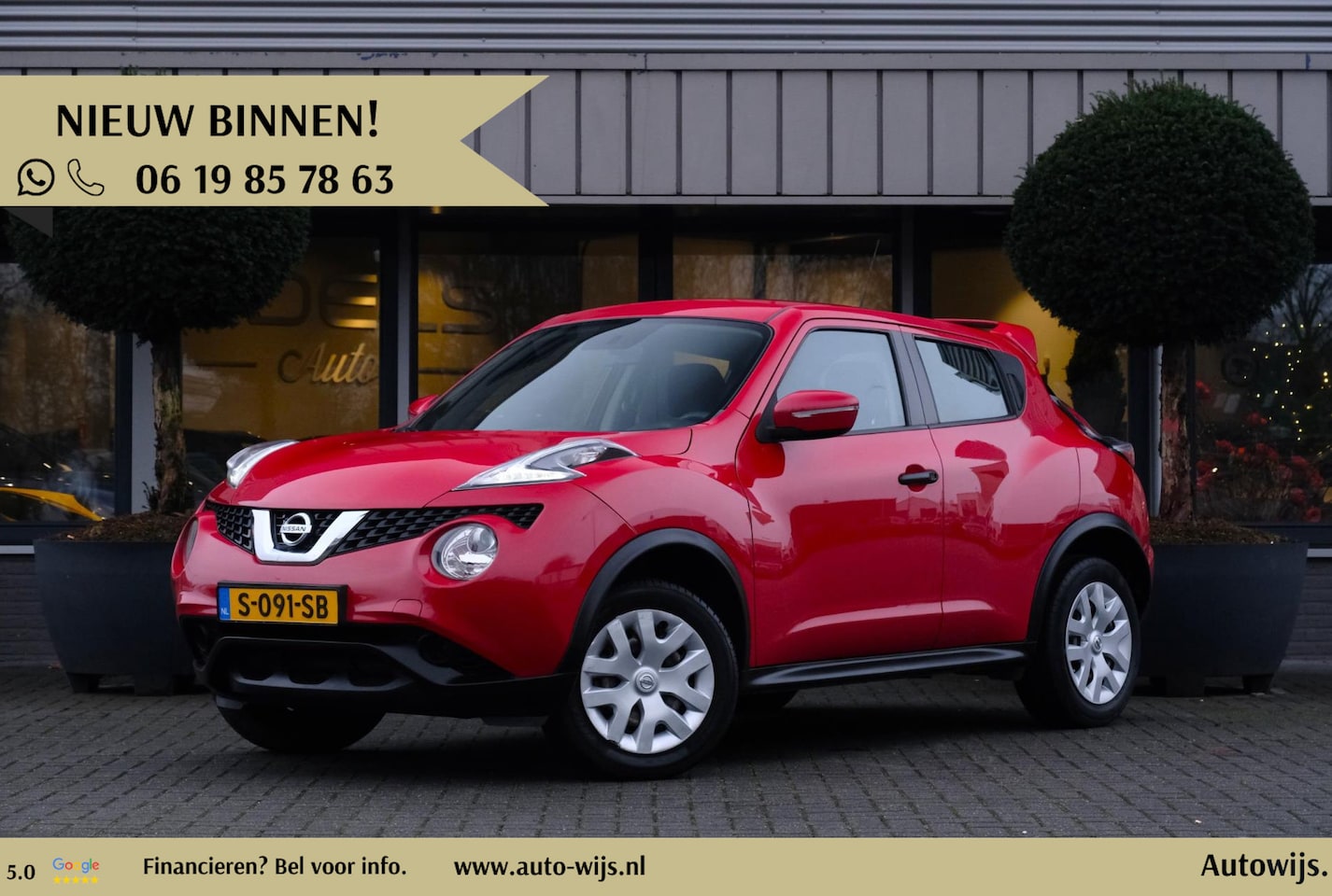 Nissan Juke - 1.6 Visia|Facelift|LED|73.000KM| - AutoWereld.nl